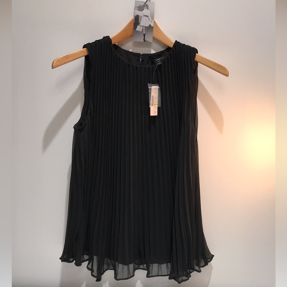 J Crew Black Top